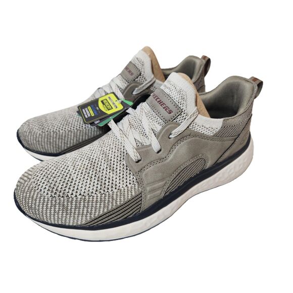 Skechers Lancer Dalton Streetwear – Men’s 8.5 Taupe, Relaxed Fit & Memory Foam - Picture 1 of 13